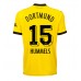 Borussia Dortmund Mats Hummels #15 Voetbalkleding Thuisshirt Dames 2023-24 Korte Mouwen